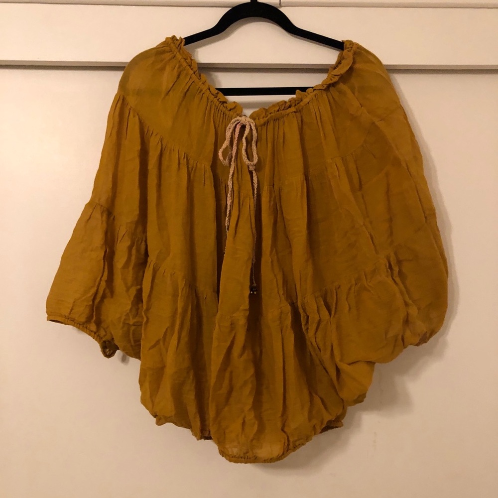 Oversized Free People Top